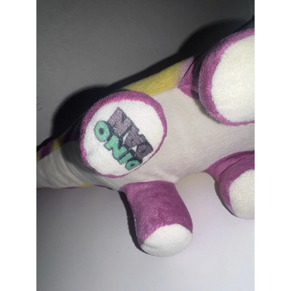 Dino Dan Fiesta Brachiosaurus Plush 24” Purple Yellow Nick Jr Rare 2012